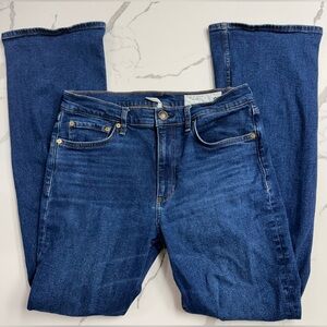Rag & bone Classic Blue Women's Jeans, Peyton Mid-Rise Bootcut